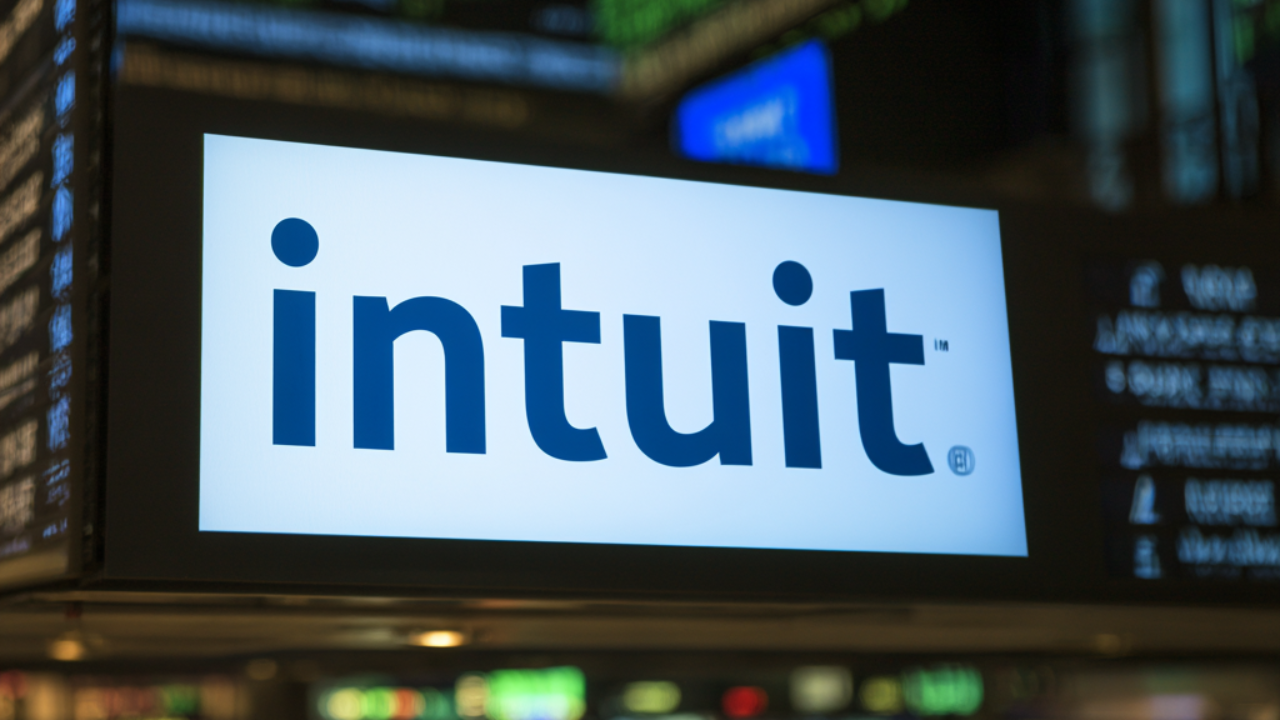 INTUIT on a screen
