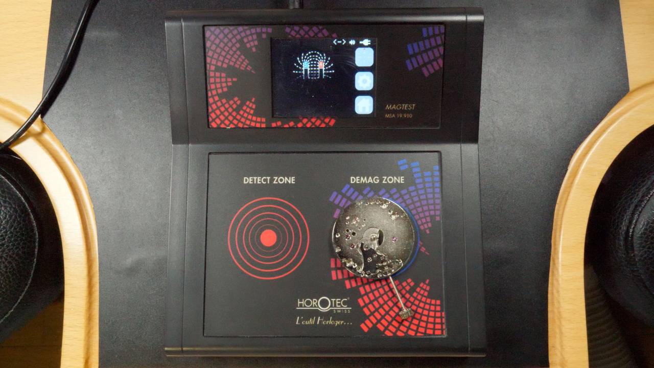 démagnétiser une montre mécanique