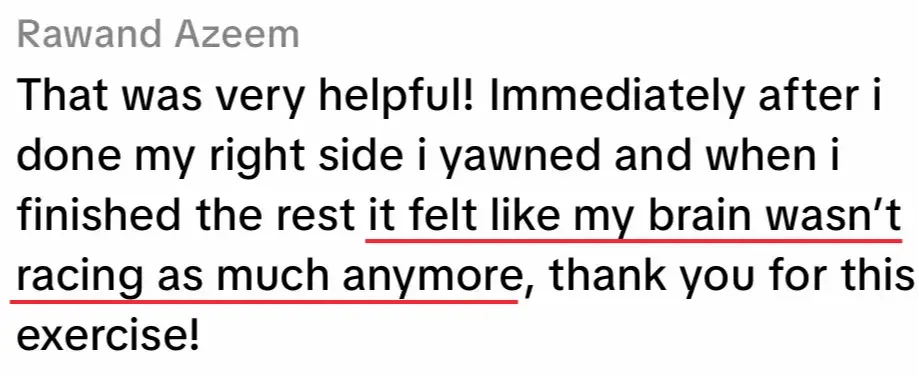 Customer testimonial