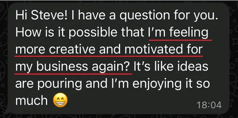 Customer Testimonial