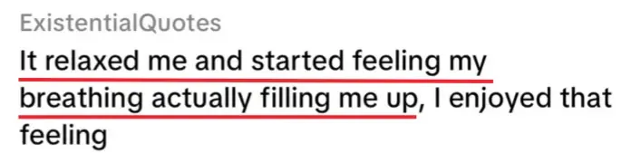 Customer testimonial