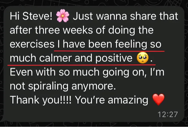 Customer testimonial