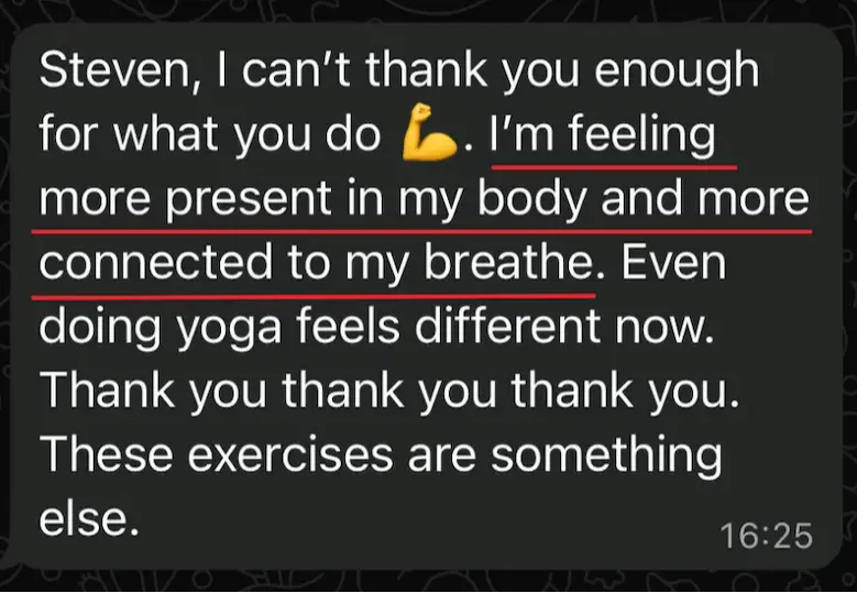 Customer testimonial