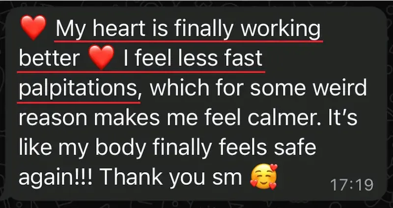 Customer testimonial