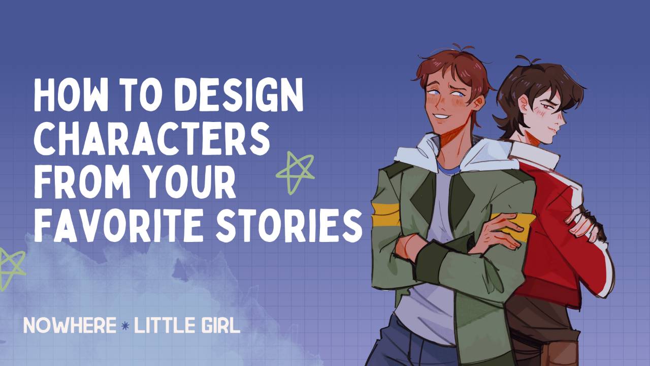 How to Design Characters from Your Favorite Stories