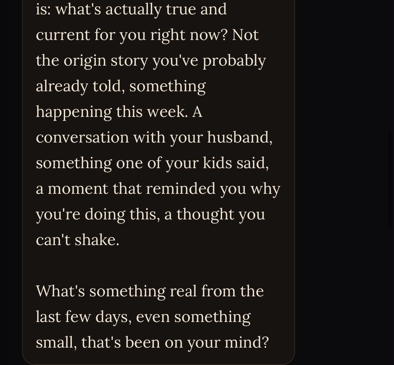 Foundry Brain conversation about writing a post