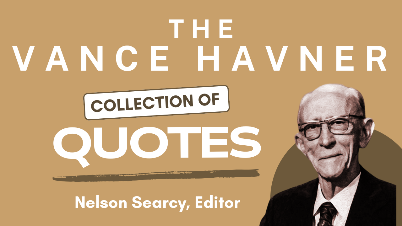 The Vance Havner Collection of Quotes banner image