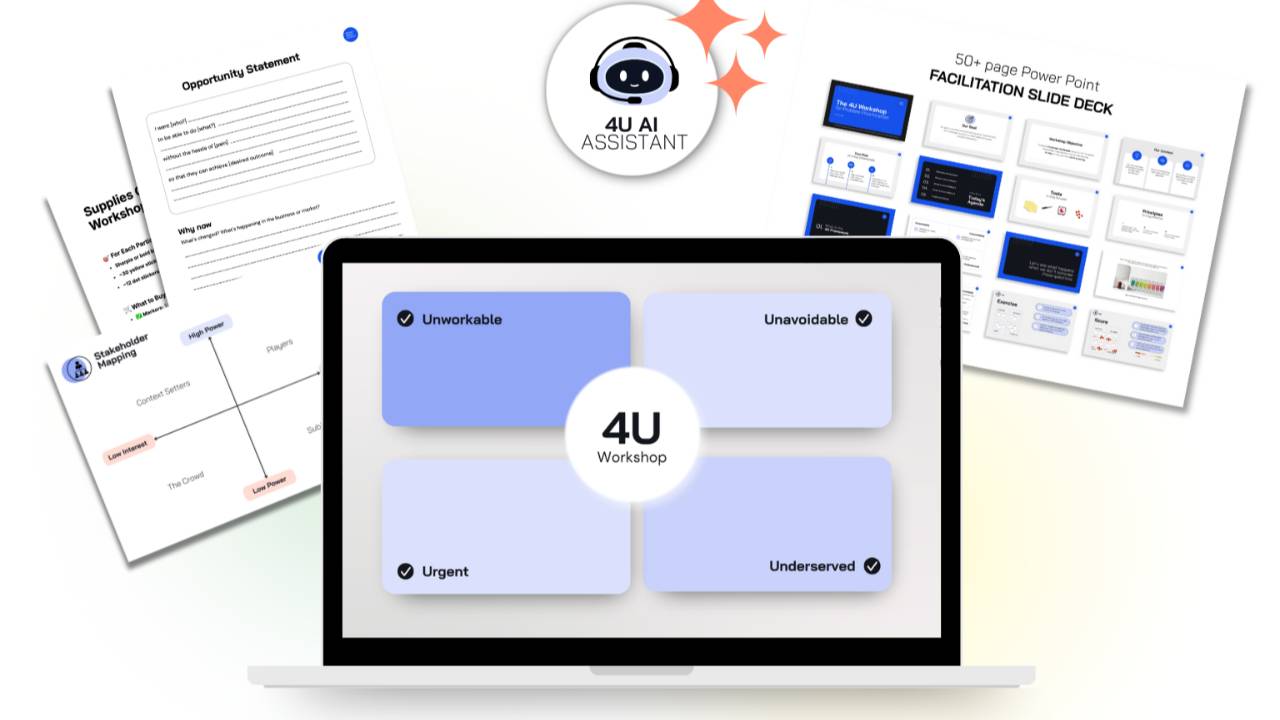 The 4U Workshop Framework for Problem Prioritization