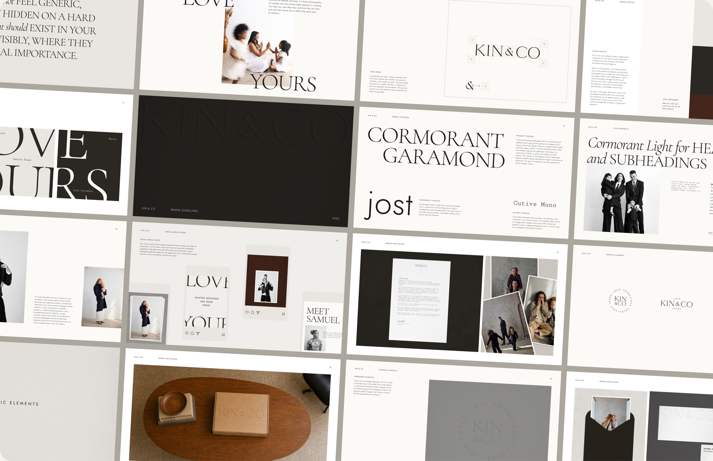 Kin & Co brand guidelines