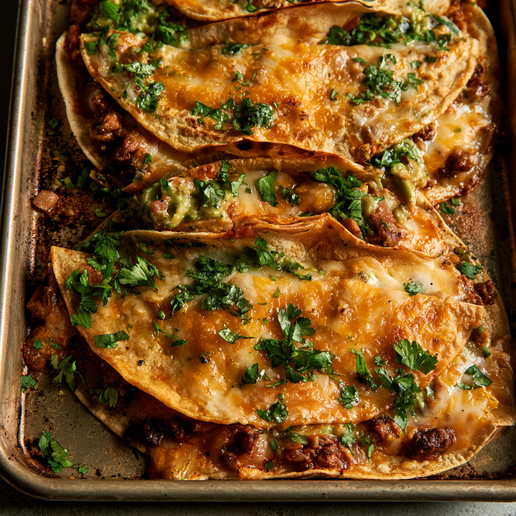 Turkey Smash Tacos & Fried Green Beans