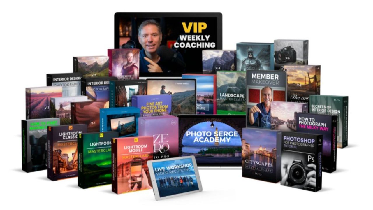 Photo Serge Academy coaching program bundle