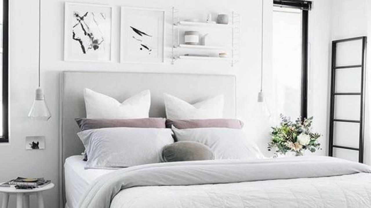 Stylish White bedroom schemes
