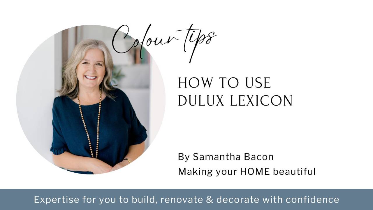 How to use Dulux Lexicon