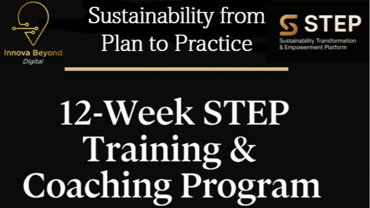 12-Weeks STEP Training and Coaching Program. From “Plan” to “Practice”