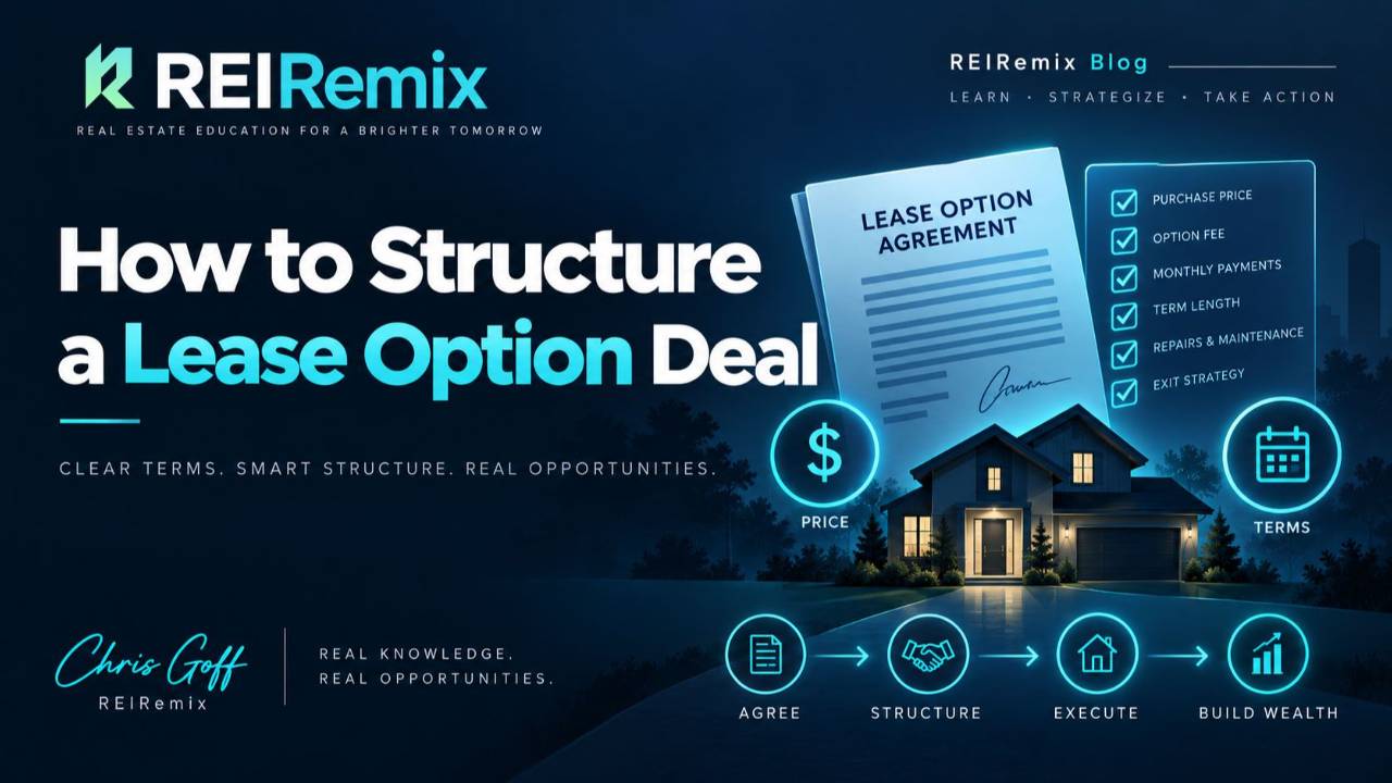 How to Structure a Lease Option Deal: Step-by-Step