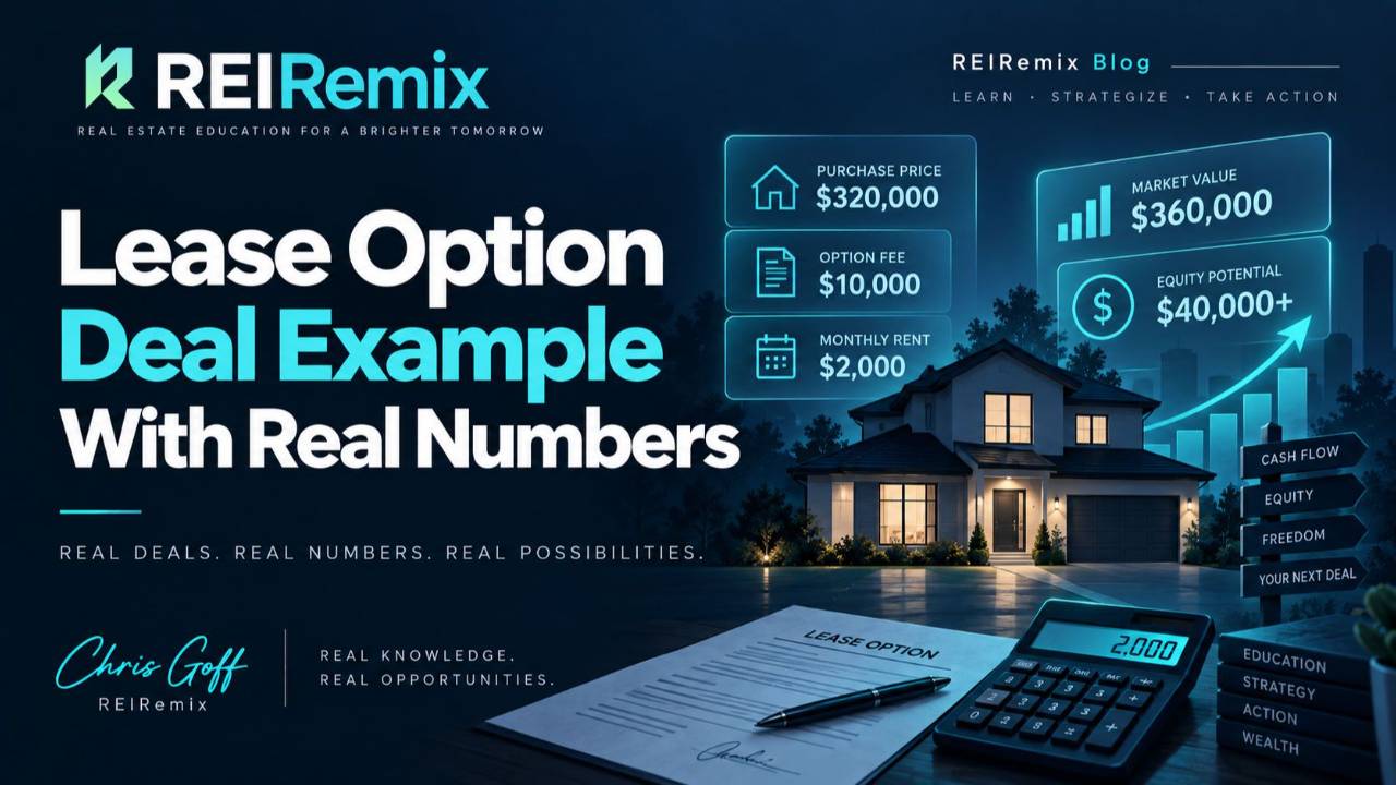Lease Option Deal Example: How the Numbers Actually Work