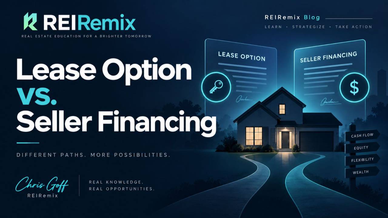 Lease Option vs. Seller Financing