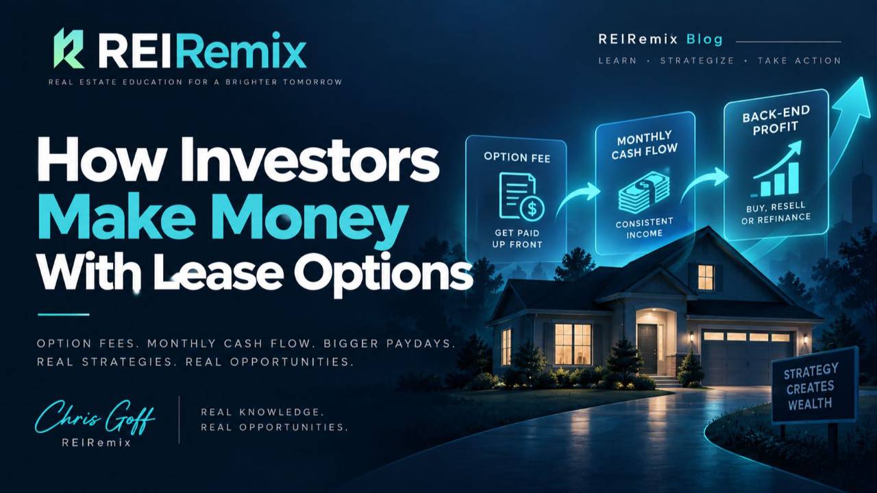 How Do Real Estate Investors Make Money With Lease Options?