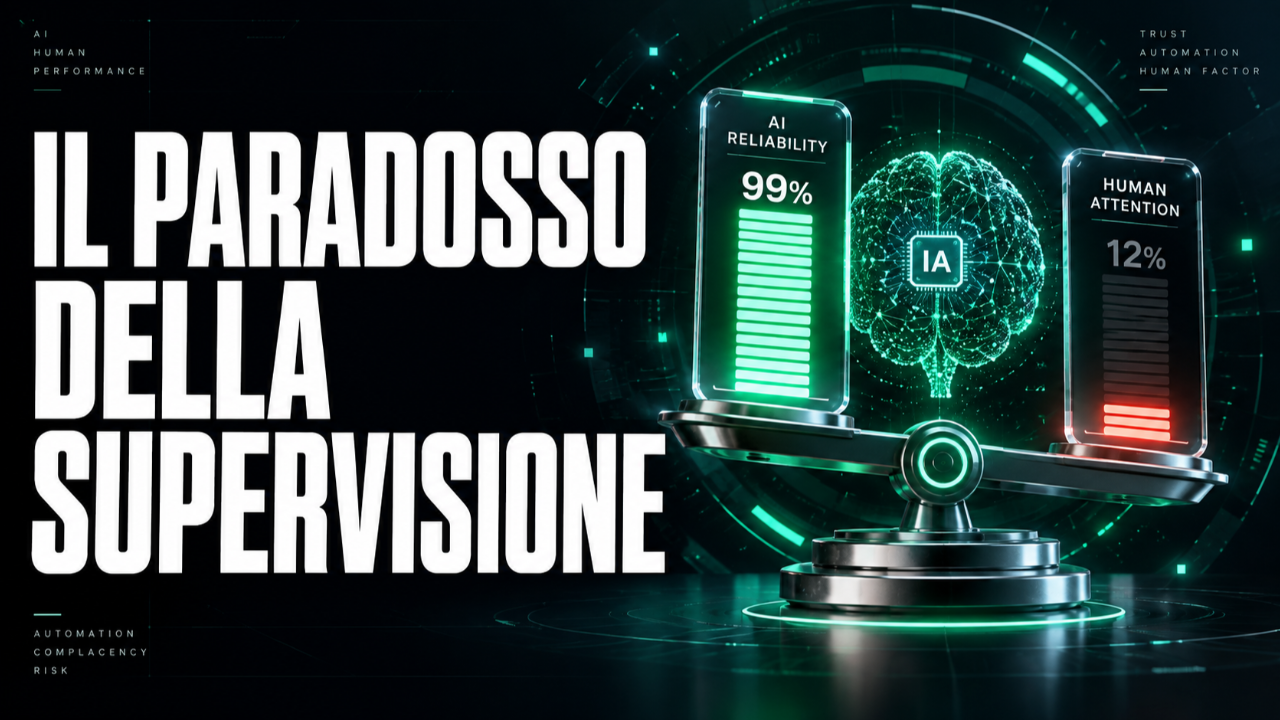 Il paradosso della supervisione: perché controllare l'IA diventa più difficile quanto più funziona bene