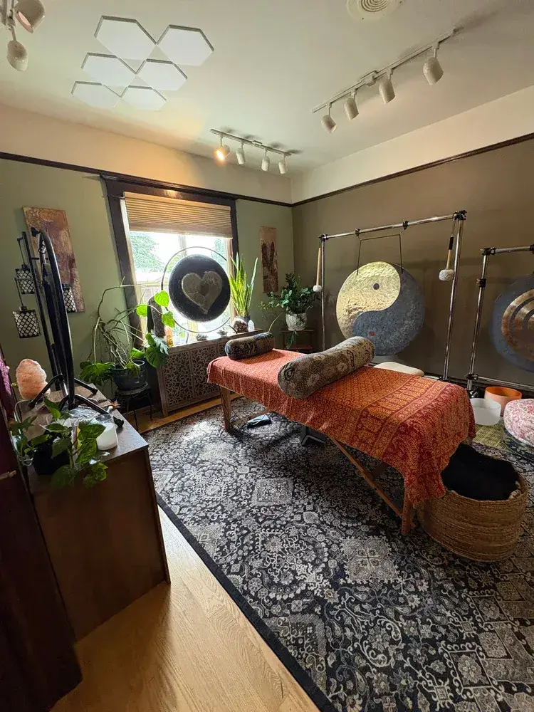 The session room at Soul Sister in McMinnville, Oregon