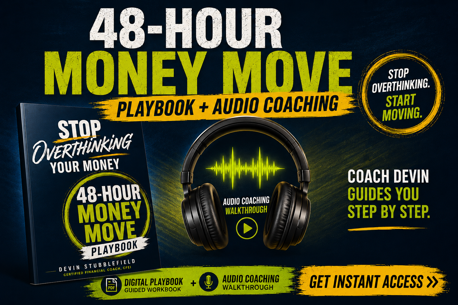 The 48-Hour Money Move Experience Playbook and Audio Coaching