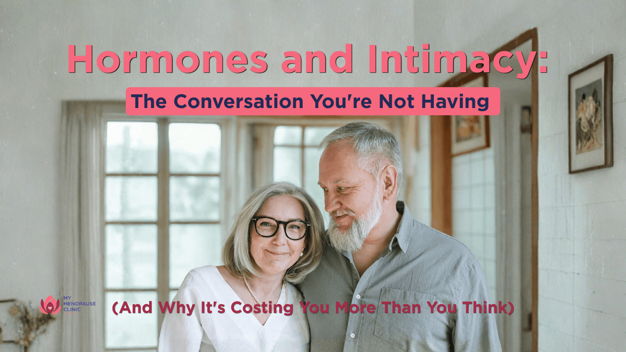 older couple reconnecting after addressing hormones and intimacy changes during menopause
