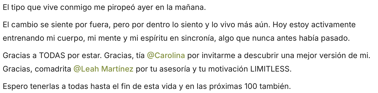 Testimonio Limitless Circle 1