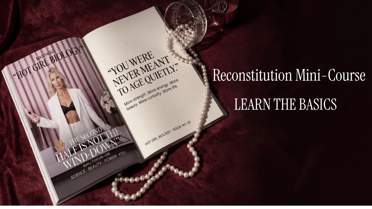 Peptide Reconstitution Without the Guesswork, the included course