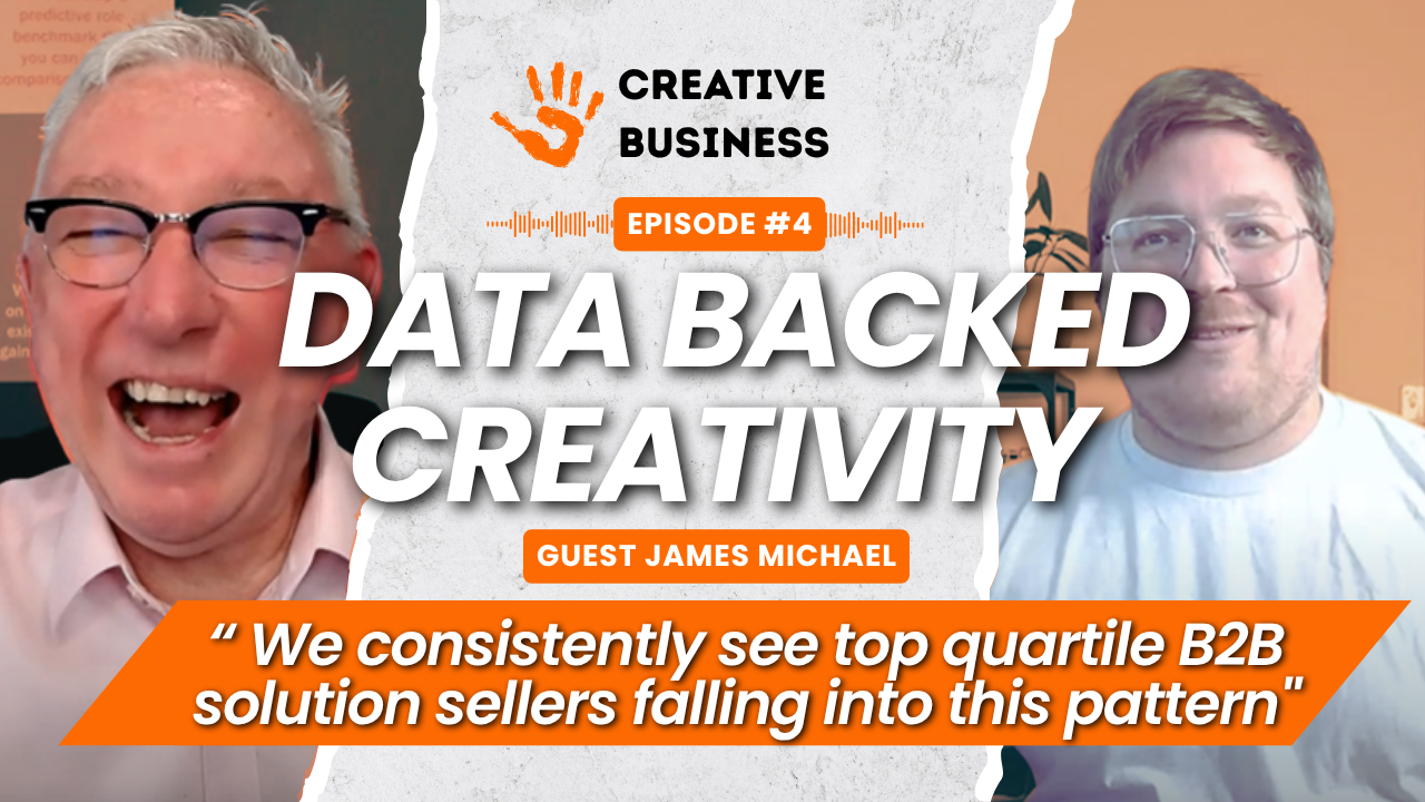 James Michael of Justified talent joins brad eather on the creative business podcast