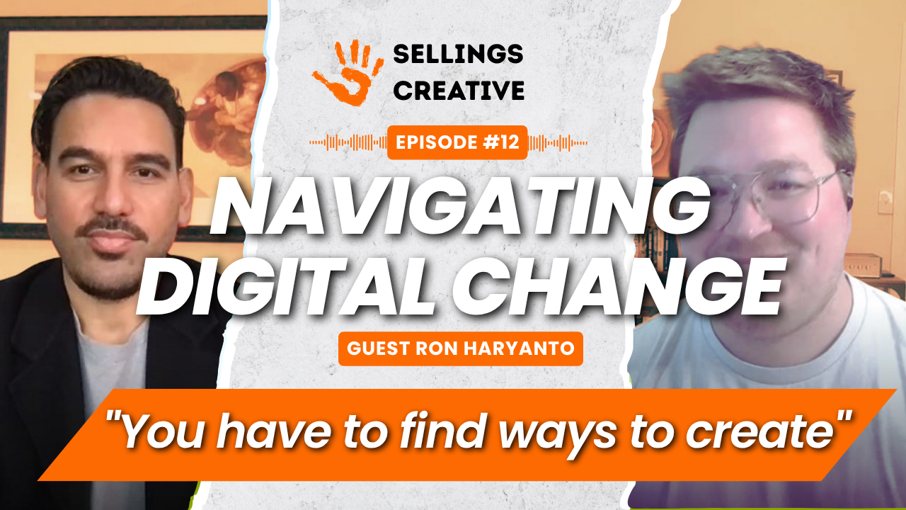 Ron Haryanto joins Brad Eather on the Creative Business podcast