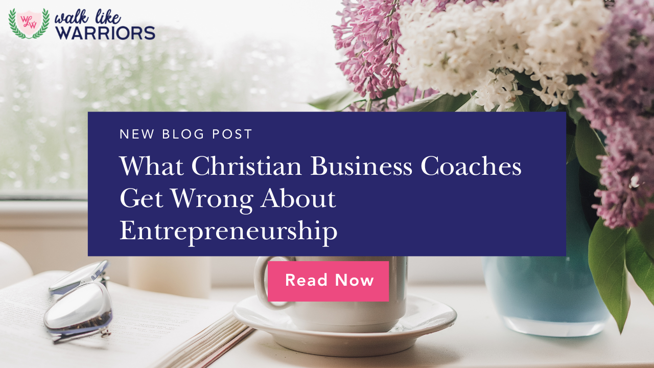 Christian female entrepreneur reflecting on faith, biblical wisdom, and entrepreneurship