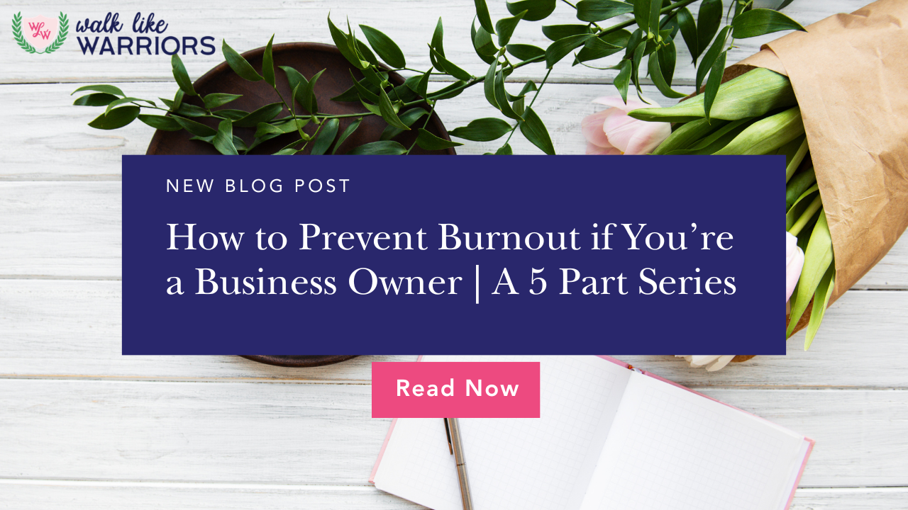 Female business owner setting healthy boundaries and preventing burnout through work-life balance