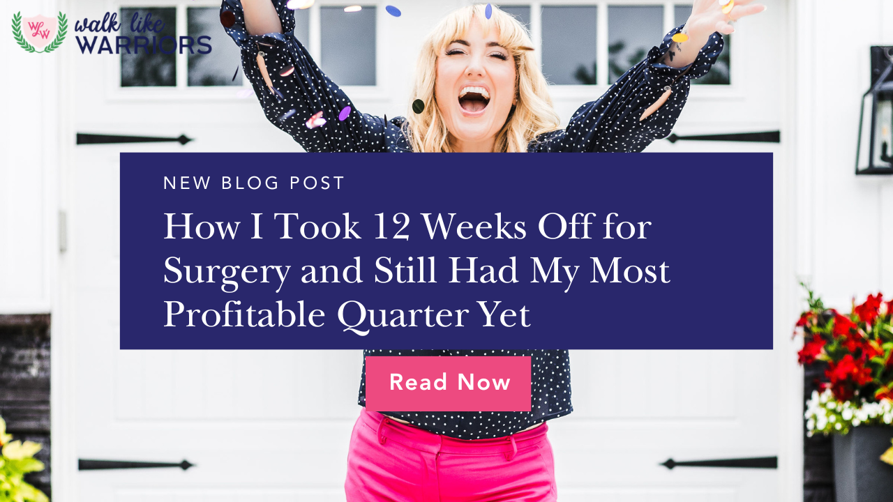 Female entrepreneur using business systems and automations to keep her business running during recovery