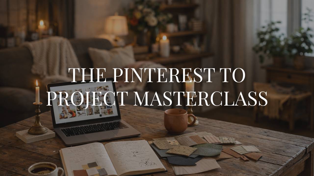 Pinterest to Project Masterclass