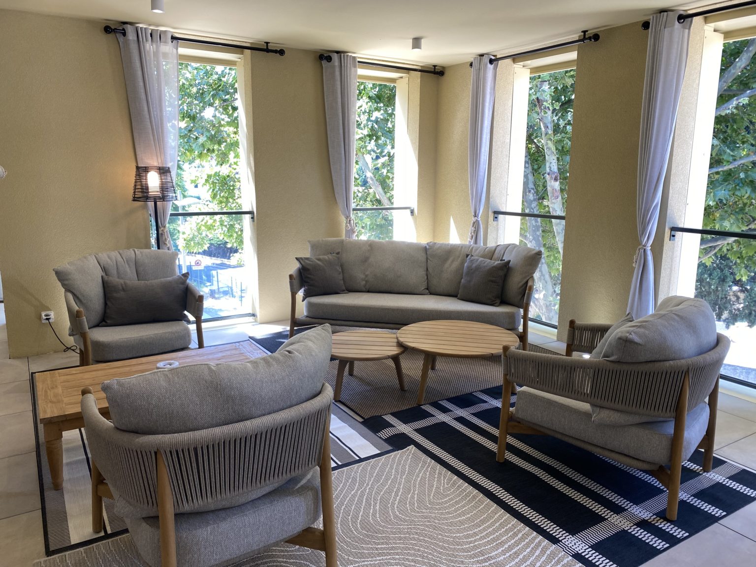 La terrasse privée