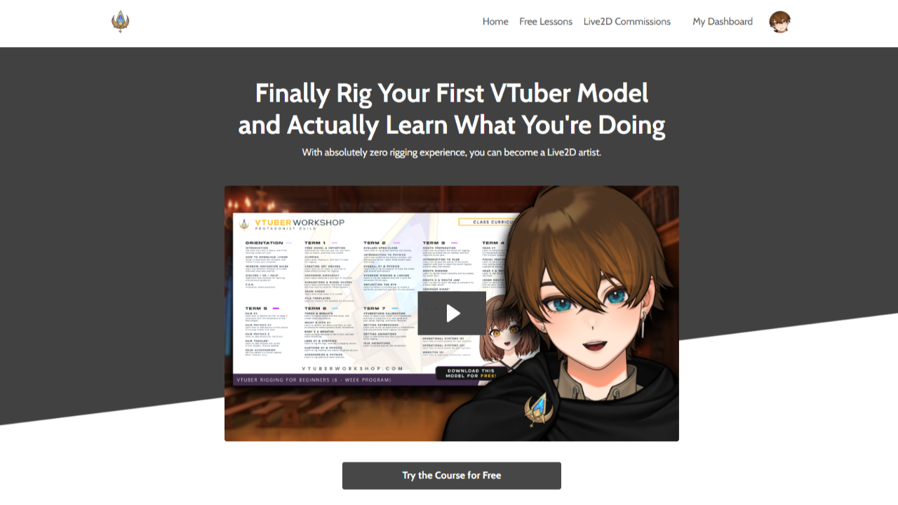 Free Live2D Rigging Course for Beginners | VTuber Workshop