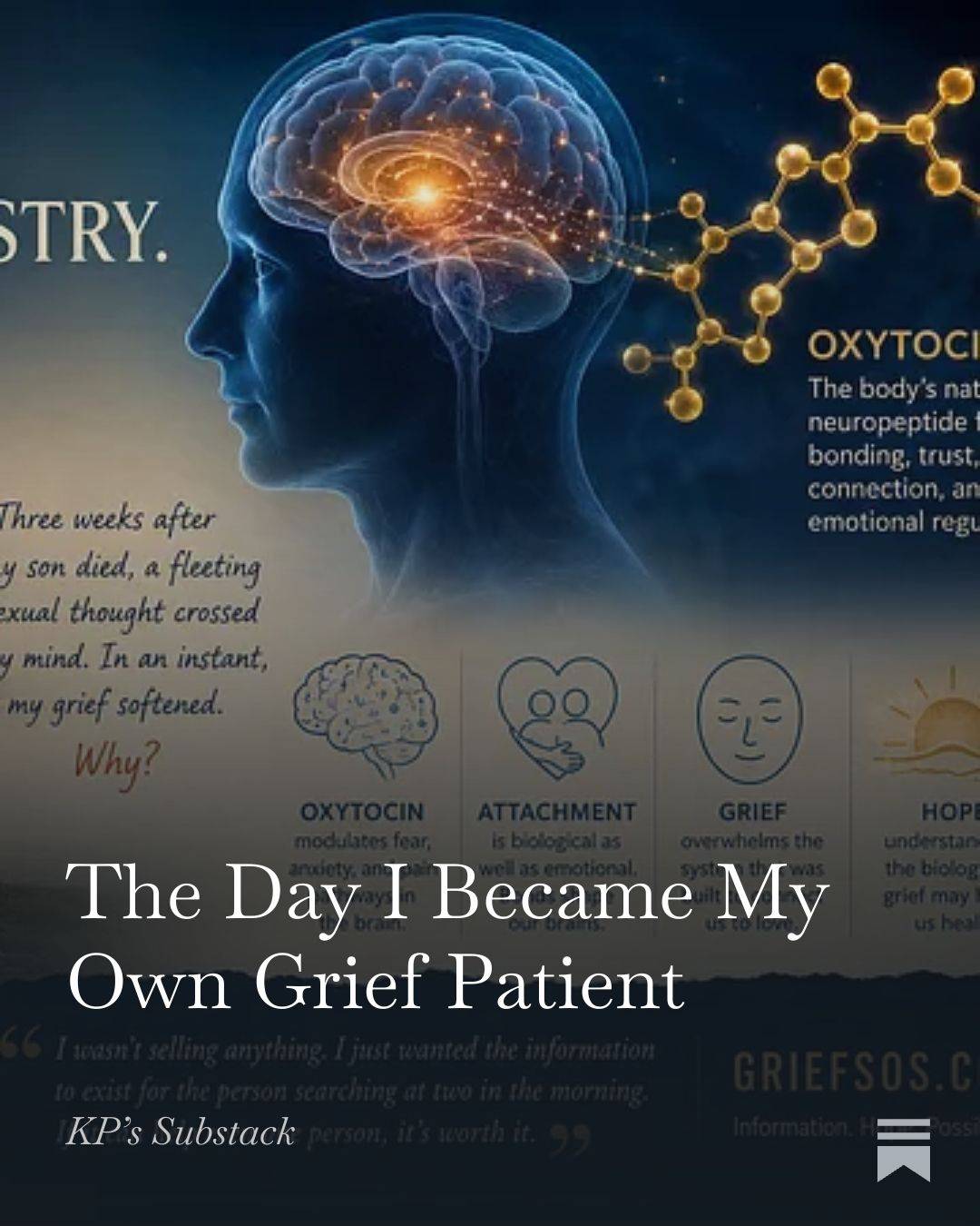 The Day I Became My Own Grief Patient