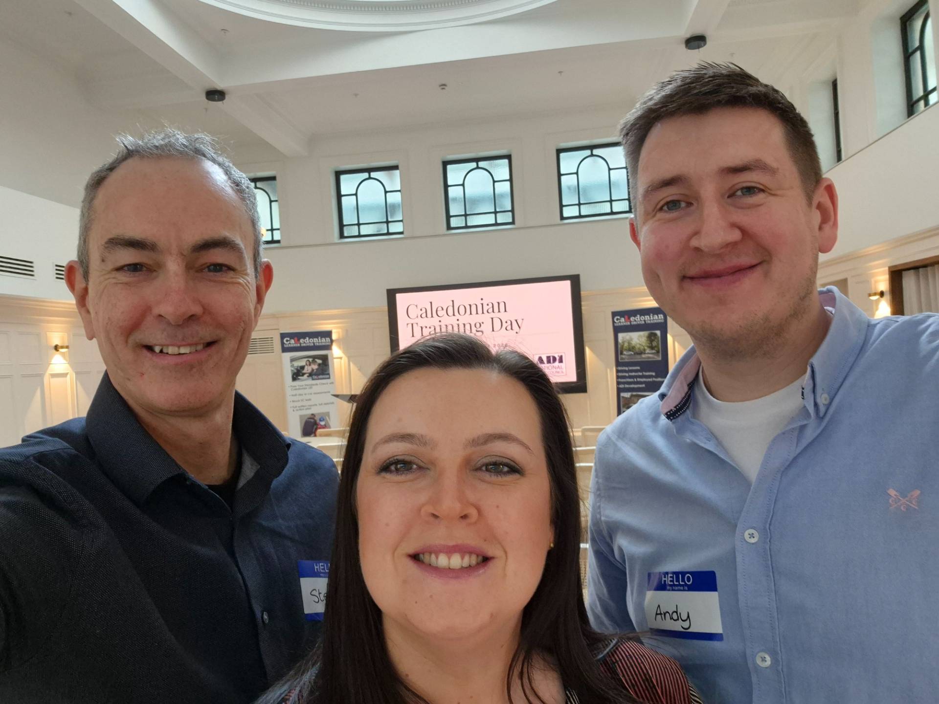 Stewart Lochrie, Andy MacFarlane, Lauren Johnstone
