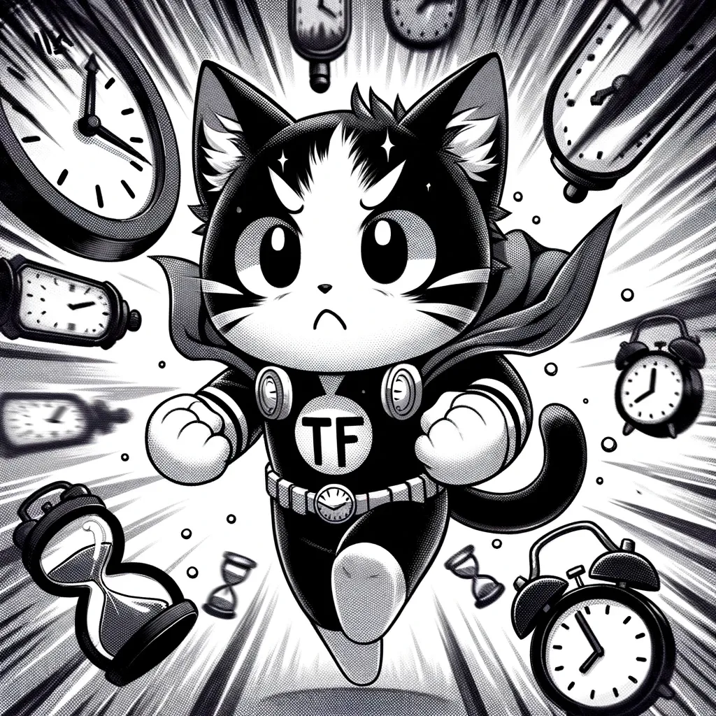Cat Saving Time