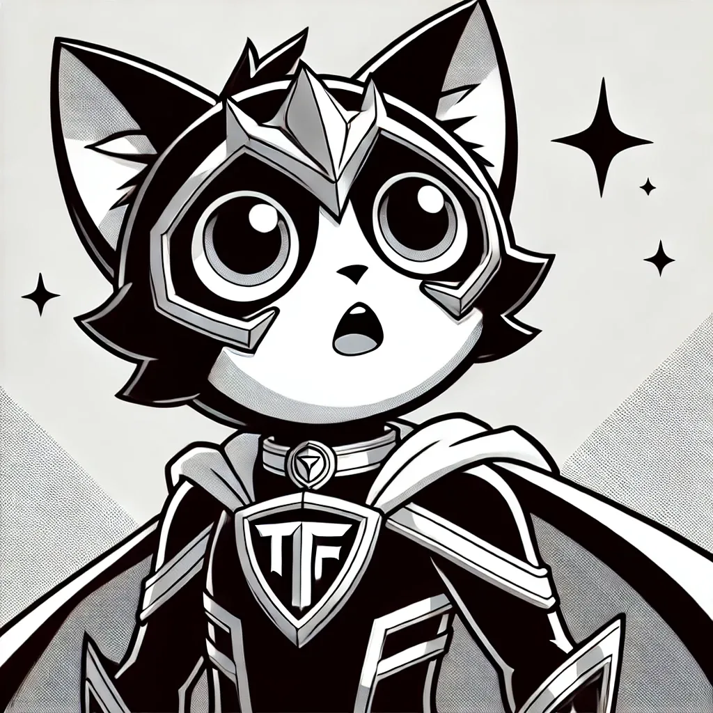 Guy Cat Surprised
