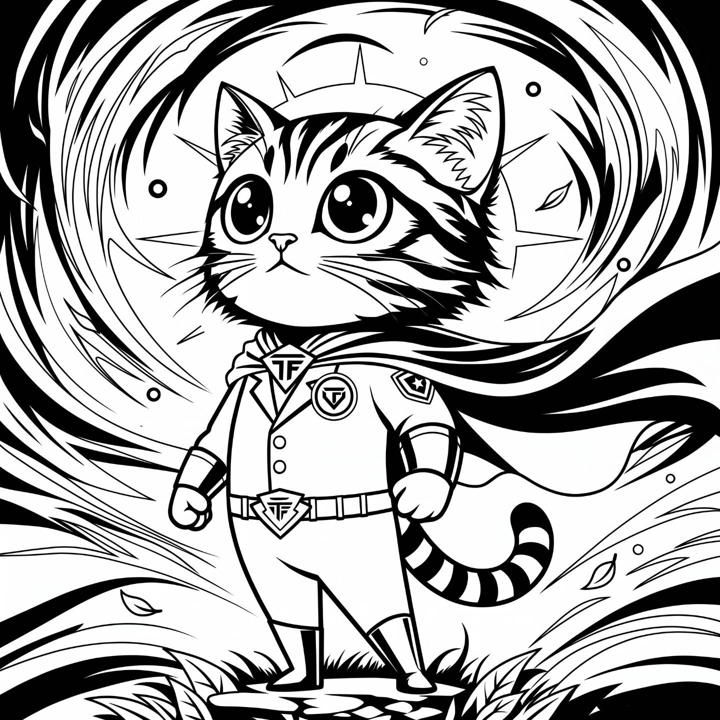Cat Embarking On A Journey