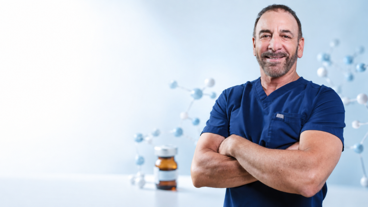 Dr. Stephen Petteruti discussing peptide therapy safety, side effects, compounded products, and patient monitoring.