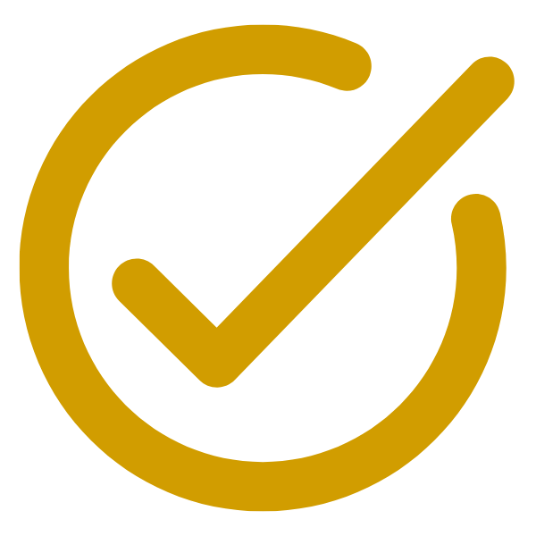 Decorative checkmark icon