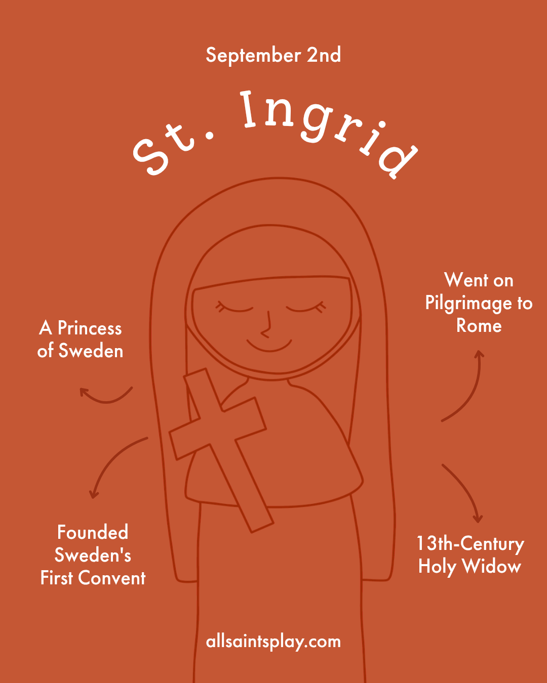 St. Ingrid of Sweden