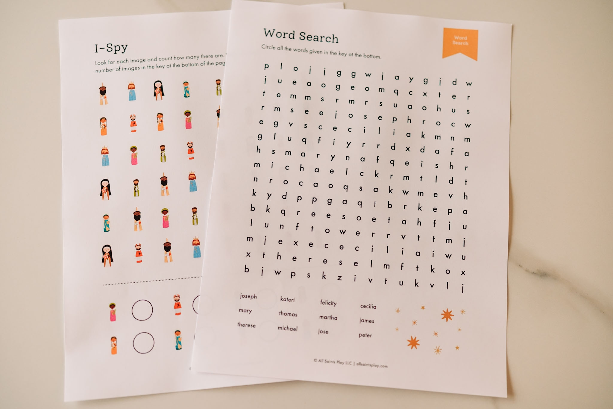 All Saints Day Celebration Kit printables