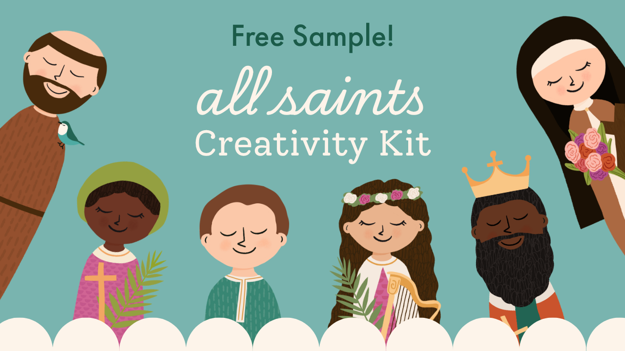 Free All Saints Creativity Kit sample pack