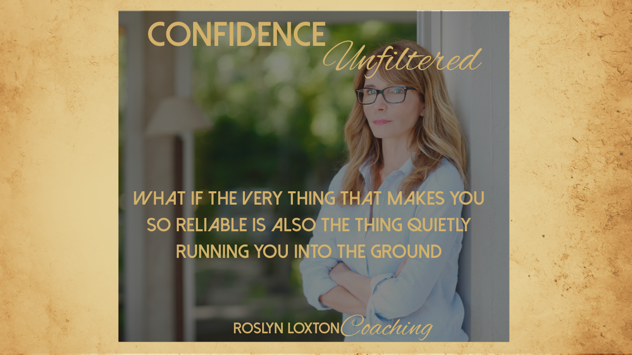 What if the very thing that makes you so reliable is also the thing quietly running you into the ground