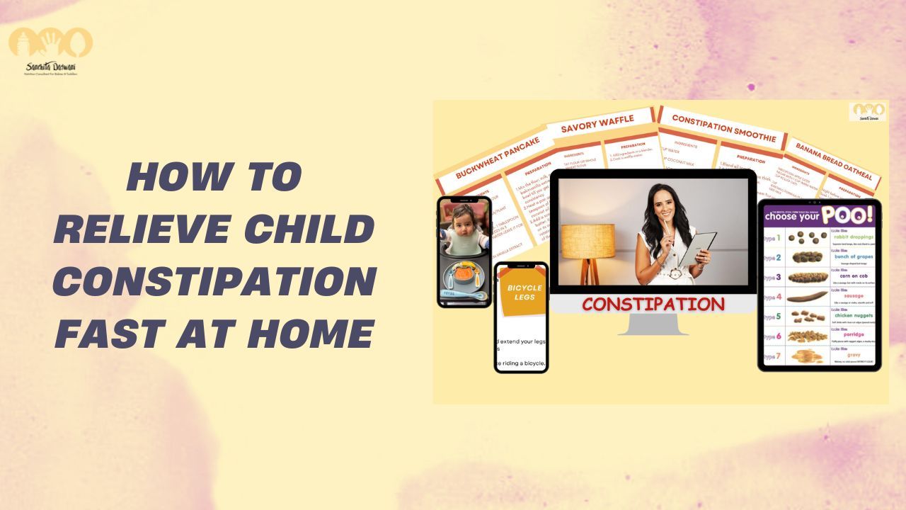 home remedies for child constipation fast
