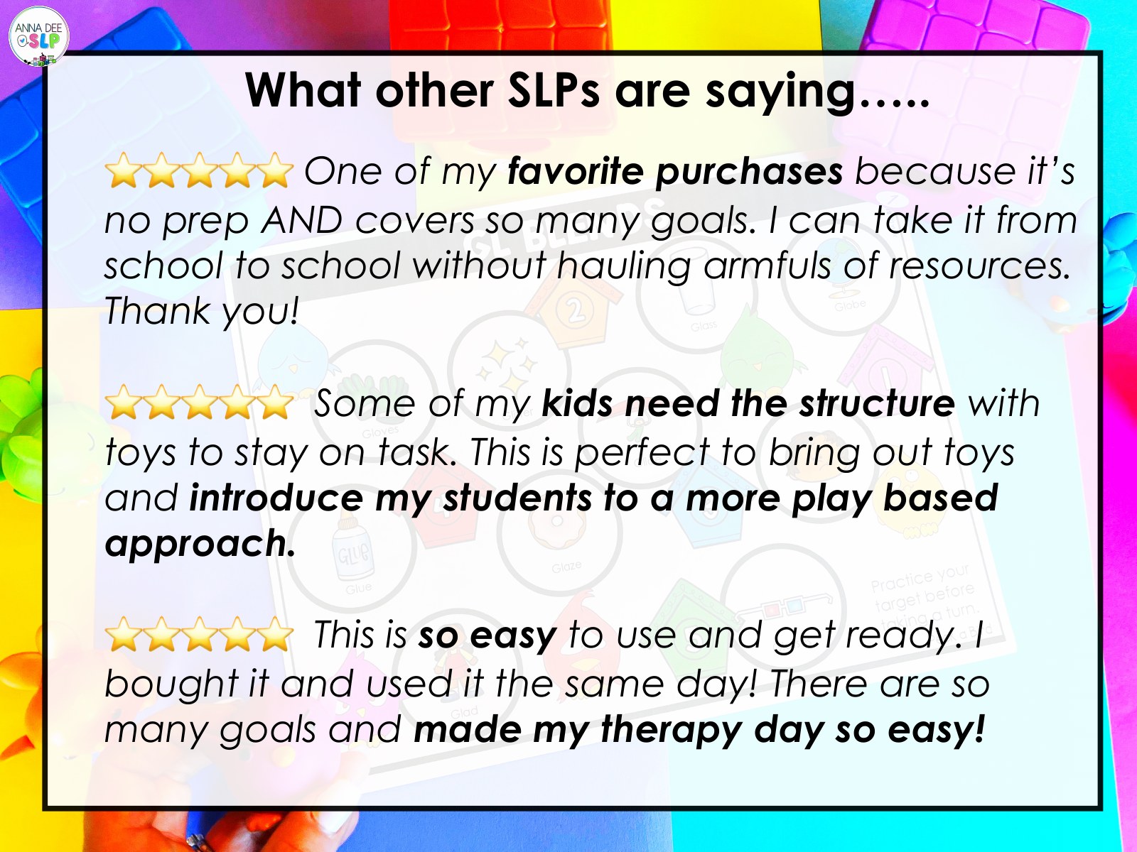 Peek a Bird Toy Companion for speech therapy preview page 8
