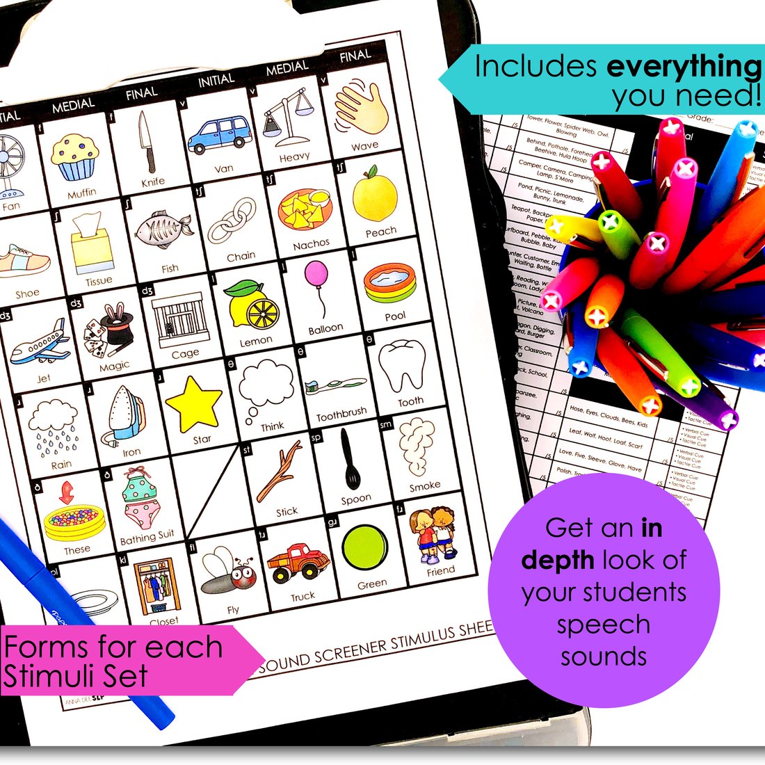 Phonology and Articulation Screener for speech therapy – image 4